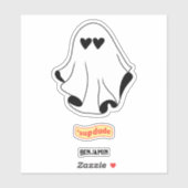 Spook met Liefde ogen 'sup dude Sticker (Vel)