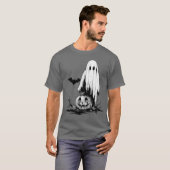 Spook met pompoen t-shirt (Voorkant volledig)