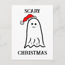 Spook met Santa Hat Briefkaart
