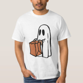 Spook met Tas Trick of Behandelen T-shirt