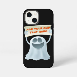 Spook met tekst iPhone 13 mini hoesje