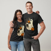 Spook Miniature Schnauzer Hond Halloween T-shirt (Unisex)