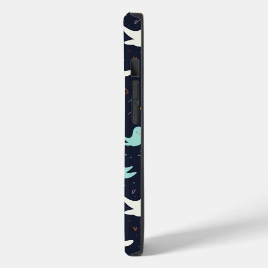 Spook modern halloween patroon Case-Mate iPhone case (Achterkant / Links)