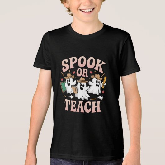 SPOOK OF LESGEVEN Tri-Blend SHIRT (Voorkant)