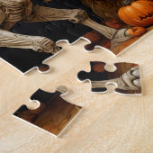 Spook op een kameel legpuzzel (Zijkant)
