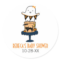 Spook op Halloween Taart