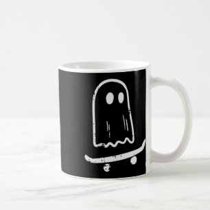 Spook Op Skateboard Leuk Retro Halloween Kostuum B Koffiemok