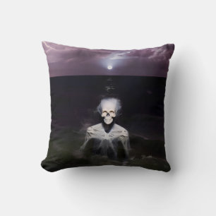 Spook op Zee - Olie Schilderij Kussen