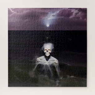 Spook op Zee - Olie Schilderij Legpuzzel