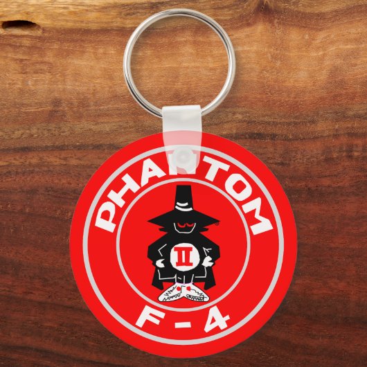 SPOOK PATCH, F-4, "Phantom" Sleutelhanger (Voorkant)