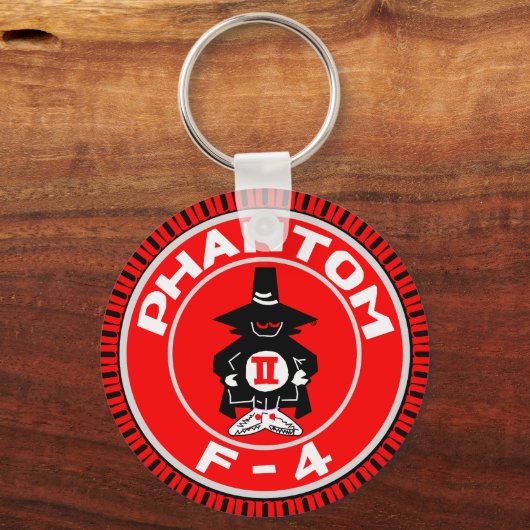 SPOOK PATCH, F-4, "Phantom" Sleutelhanger (Voorkant)