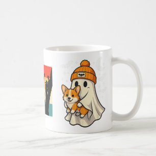 Spook Pembroke Welsh Corgi Hond Liefhebber Hallowe Koffiemok