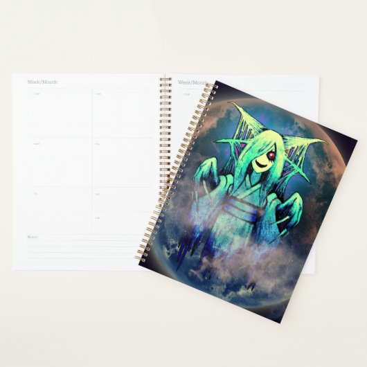 Spook (poprawiona okładka) planner (Display)