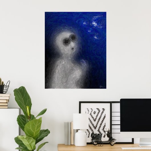 Spook Poster (Thuiskantoor)