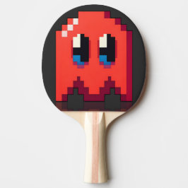 spook red pixel art fanart PacMan Tafeltennisbatje