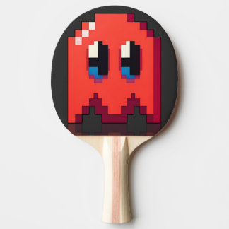 spook red pixel art fanart PacMan Tafeltennisbatje