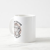Spook rond en ontdek koffiemok (Voorkant links)