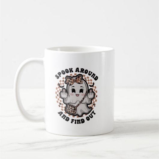 Spook rond en ontdek koffiemok (Links)