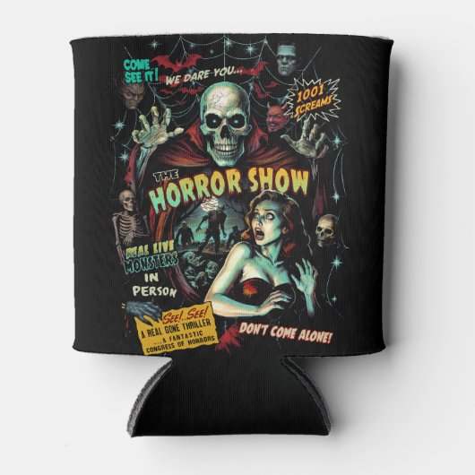 Spook Show Horror Koelbox Blikjeskoeler (Voorkant)