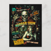 Spook Show Horror Retro Briefkaart (Voorkant)