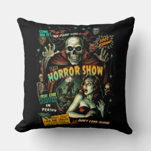 Spook Show Horror Retro Pillow Kussen