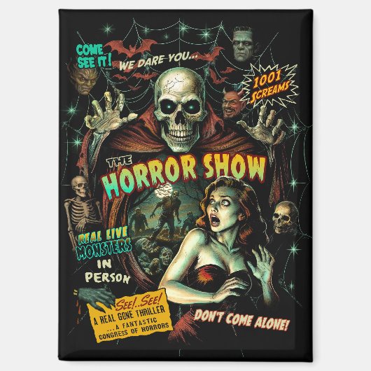 Spook Show Horror Show Magnet (Voorkant)