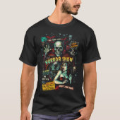 Spook Show Horror Show Mannen T-shirt – (Zwart) (Voorkant)