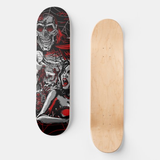 Spook Show horror skateboard deck (Voorkant)