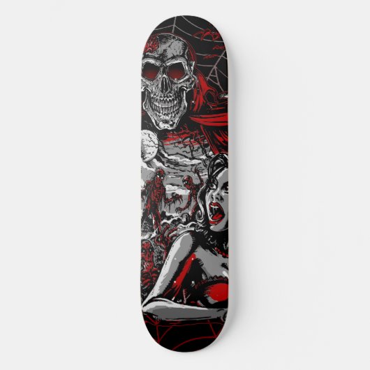 Spook Show horror skateboard deck (Voorkant)