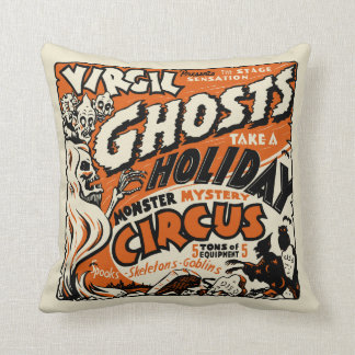 Spook Show Poster Art - Ghost Holiday! Kussen