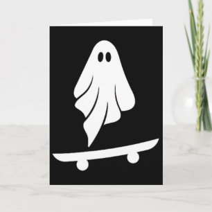 Spook Skateboard Lui Halloween Kostuum Grappige Sk Kaart