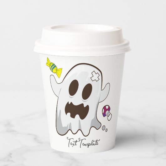Spook snoep papieren bekers (Voorkant)