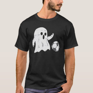 Spook spelen Voetbal Grappig Football Halloween T-shirt