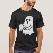 Spook spelen Volleybal Grappig Halloween Kostuum T-shirt (Voorkant)