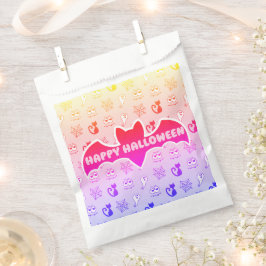 Spook, Spinnenwebben en Zwarte Katten Regenboog Bedankzakje