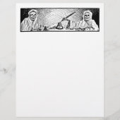 Spook Stationery - 1906  Halloween Afbeelding! (Voorkant)