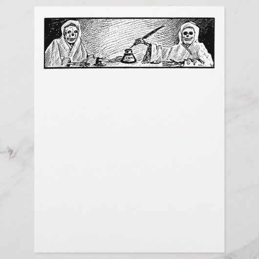 Spook Stationery - 1906  Halloween Afbeelding! (Voorkant)