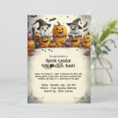 Spook-tacular HALLOWEEN Bash! Kaart (Staand voorkant)