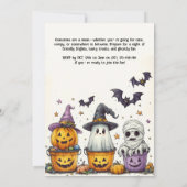 Spook-tacular HALLOWEEN Party! Kaart (Achterkant)