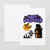 Spook-tacular Savings on Halloween Gear! Bedankkaart (Voorkant / Achterkant)