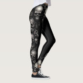 🎃 Spook-tacular Skull Leggings! 🎃 Leggings (Rechts)