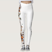 🎃 Spook-tacular Skull Leggings! 🎃 Leggings (Voorkant)