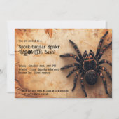 Spook-tacular Spider HALLOWEEN Bash! Kaart (Voorkant)