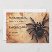 Spook-tacular Spider HALLOWEEN Bash! Kaart (Achterkant)