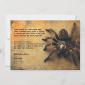 Spook-tacular Spider HALLOWEEN Bash! Kaart (Achterkant)