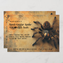Spook-tacular Spider HALLOWEEN Bash! Kaart