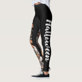 🎃 Spook-tastische Schedel Leggings! Leggings (Links)