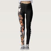 🎃 Spook-tastische Schedel Leggings! Leggings (Voorkant)
