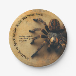 Spook-tastische Spider HALLOWEEN Feest! Papieren Bordje