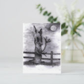 "Spook Tree" Briefkaart (Staand voorkant)